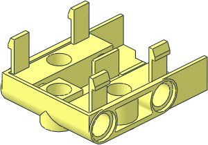 ~Electric Powered Up Small Angular Motor Front Bottom