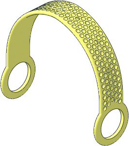 Strap  2 x 16 with End Rings (Formed Handle)