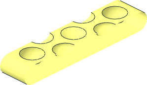 ~Strap  2 x 16 with End Rings - Strap Segment