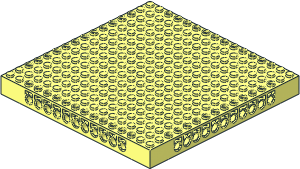 Technic Brick 16 x 16 x  1.333