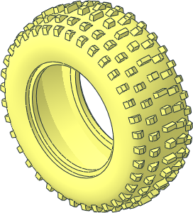 Tyre 28/ 57 x 43 Off Road