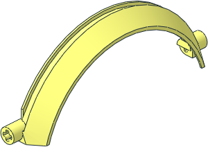 Technic Panel 13 x  2 x  5 Mudguard Arched Extension