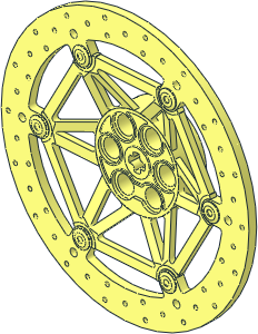 Technic Brake Disc  9 x  9