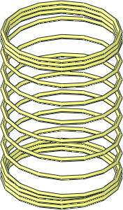 ~Technic Competition Cannon Spring (Compressed)