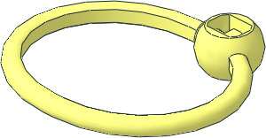 Ring  4 x  4 with Ball Closure (Mock-Up)