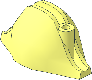 ~Minifig Hat Bicorne (Obsolete)