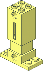 Brick  2 x  4 x  5 Spring Loaded (Extended)