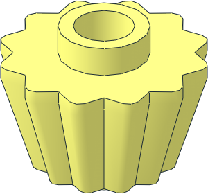 Minifig Food Cupcake
