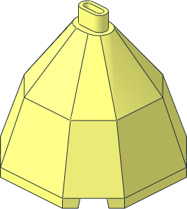 Figure Friends Skirt Long Full Octagonal