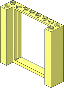 Door Frame  2 x  8 x  6