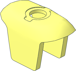 Minifig Body and Shoulder Armour Smooth