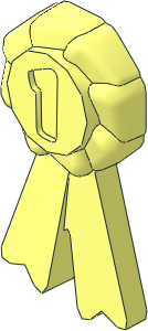 Figure Friends Award Ribbon with Number One