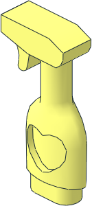 Minifig Spray Bottle with Heart