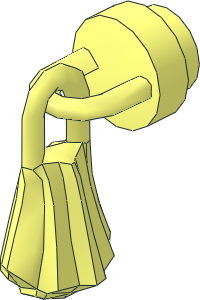 Tassel Hanging from Side