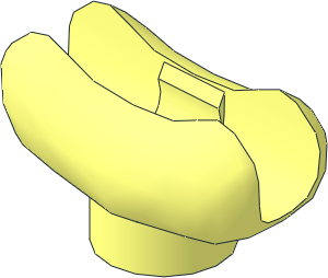 Minifig Food Bread Bun