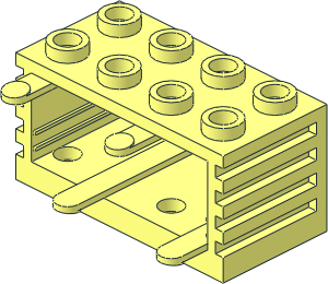 ~Electric Train 12V Flashing-Light Unit - Back