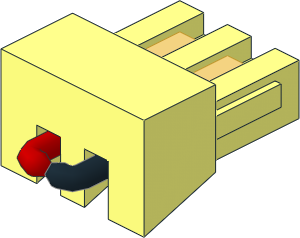 | Brickstuff Pico LED Plug with Red/Black Cable Stub