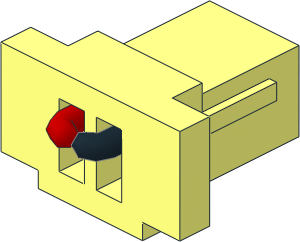 | Brickstuff Standard Plug with Red/Black Power Cable Stub
