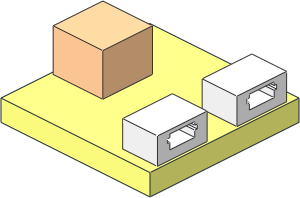 | Brickstuff 1:2 Expansion Adapter Board with Pico Connectors