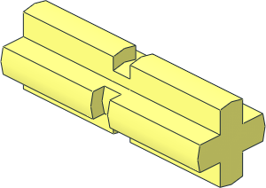 | Circuit Cubes Axle  1.75 Notched