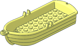 Boat  5 x 14 x  2 with Front Side Bar Holders