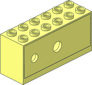 ~Motor Windup  2 x  6 x  2.333 Box without Axles