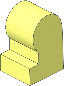 Minifig Leg Medium Left