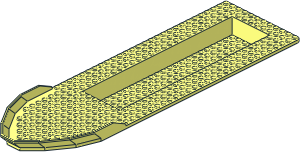 Boat Hull Floating 40 x 12 Deck