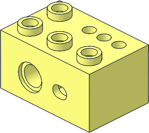 Electric Brick  2 x  3 Sensor Light 4.5V