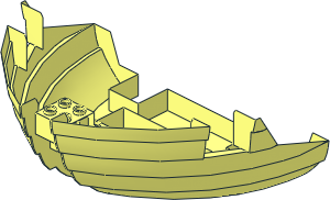 ~Boat Bow 16 x 12 x  5.333 Hull Outside (Needs Work)