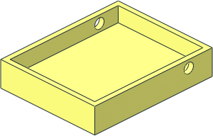 ~Motor Pull Back  4 x  9 x  2 Base