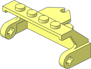 Brush Holder Street Sweeper with Hinge Bottom