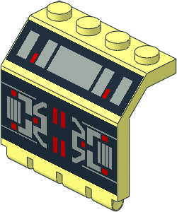 Hinge Panel  2 x  4 x  3.333 with MTron Pattern