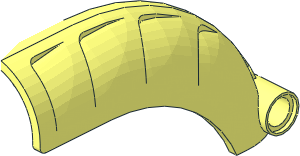 ~Constraction Rahkshi Back Cover with Groove - Half (needs work)