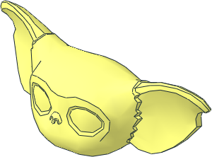 Minifig Head Gremlin