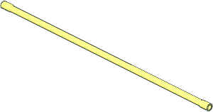 Technic Pneumatic Tube 23L with End Bulges