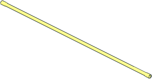 Technic Pneumatic Tube 32L with End Bulges