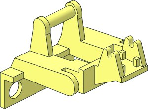 Container Lifting Grab Tool Half