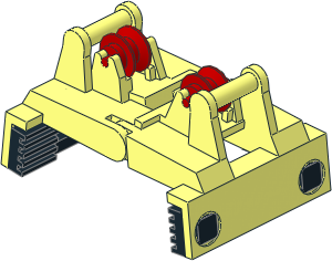Container Lifting Grab Tool - Open