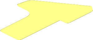 ~Sticker Bottom for Technic Panel Fairing Smooth (Short) Flat