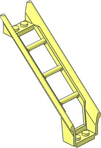 Train Track Roller Coaster Ramp  4 x  8 x  6 Straight