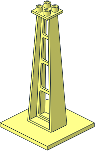 Support  6 x  6 x 10 Stanchion