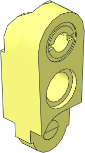 Technic Action Figure Leg Upper Left