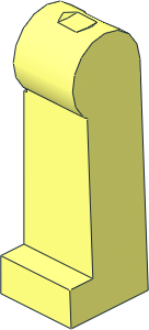 Minifig Leg Left Long with Open Hole