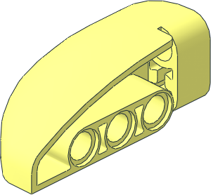 Technic Panel  5 x  3 x  2 Corner Right