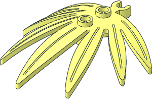 Plant Leaves  6 x  5 Swordleaf with C-Clip