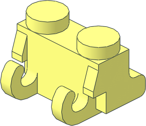 Technic Chain Link with Two Studs