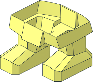 ~Figure Troll Body Legs and Skirt