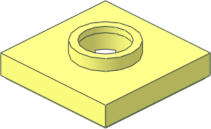 Turntable Flat Base  2 x  2
