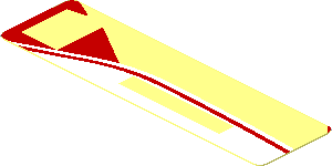 ~Sticker  0.8 x  2.8 with Logos on Red and White Background Right - Common Part